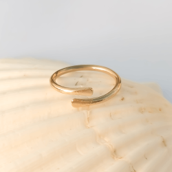 MARINA- anillo- 2mm- texturizado